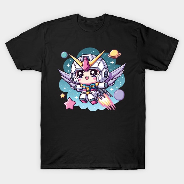 Cute Gundam T-Shirt by The Art-Mart